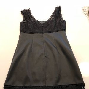 Black dress with lace By shelli segal